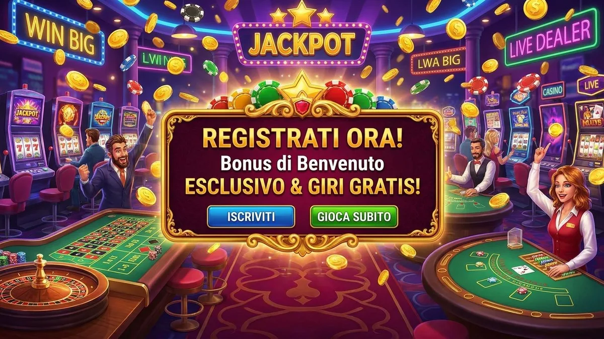 Registrazione con bonus